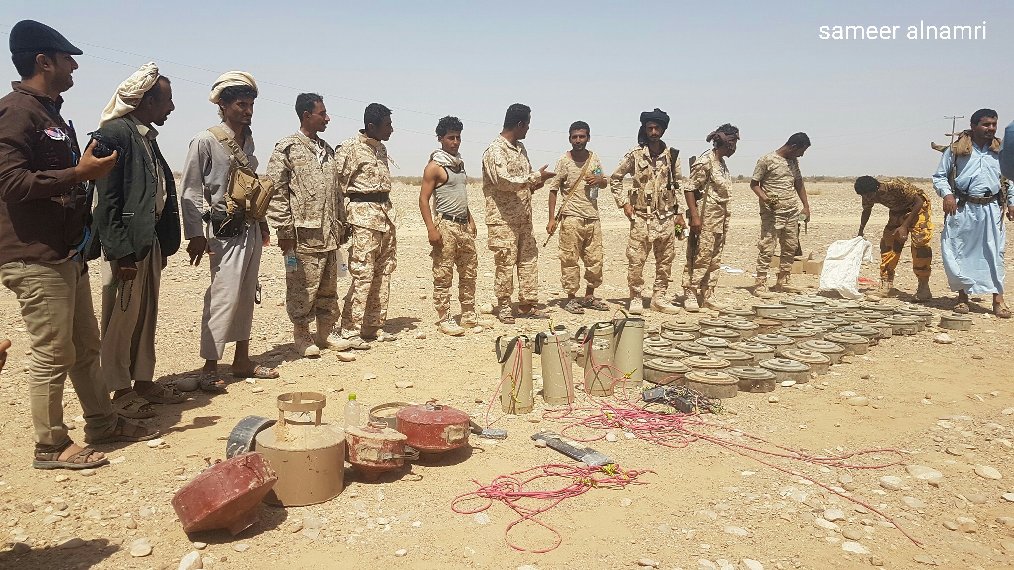 شاهد صورا لمنطقة الغيل بالجوف بعد تحريرها من المليشيا الانقلابية