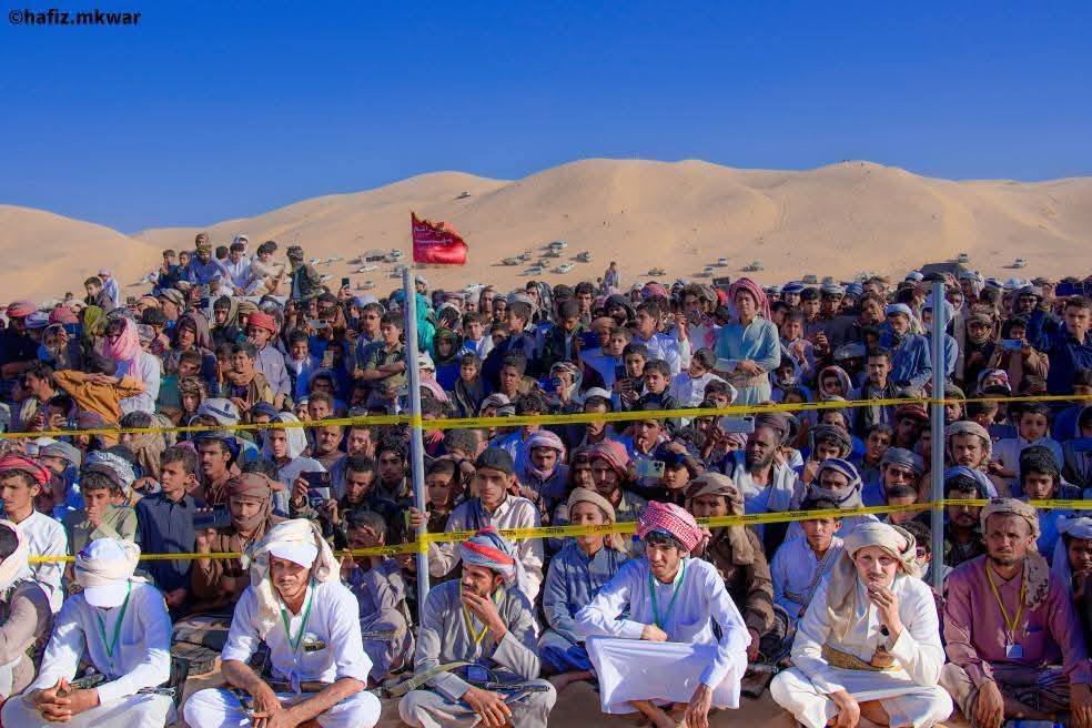 اختتام المهرجان السنوي للتراث وسباق الهجن والفروسية في شبوة