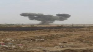 طيران التحالف يقصف آليات ومخزن سلاح للحوثيين وقوات صالح في مفرق الجوف