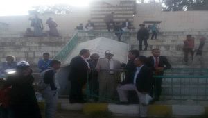 حسن زيد يمنع ترديد شعار "بالروح بالدم نفديك يا يمن" ويعتبره حزبياً