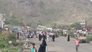 مجاميع مسلحة تقطع خط الضباب الواصل إلى مدينة تعز