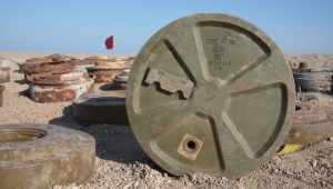 مأرب.. إتلاف كميات من الألغام والقذائف غير المنفجرة في "رغوان"