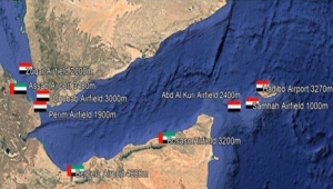 شبكة من المطارات على طول البحر الأحمر وخليج عدن.. بين أجندات مشبوهة وشماعة ردع الحوثيين (ترجمة خاصة)