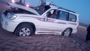 إصابة أربعة أشخاص في حادث سير بالعبر