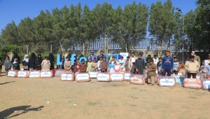 مأرب : تدشين مشروع توزيع كفالات الأيتام لـ561 يتيماً ويتيمة من 10 محافظات