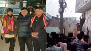 احتفاء واسع في نيبال بشاب مسلم دافع وحيدا عن مسجد بعصاه