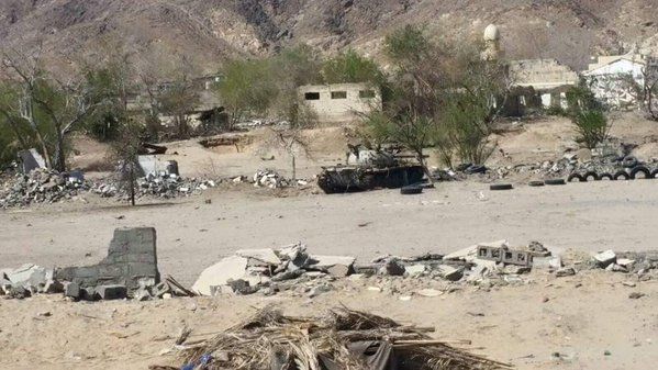 شبوة: عمليات سحب واعادة انتشار تنفذها مليشيا الحوثي ببيحان