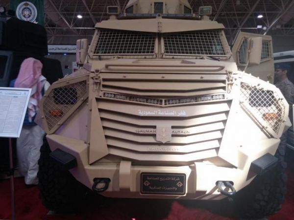 بالصور .. مدرعة «سلمان الحزم» سعودية الصنع بمواصفات عالمية