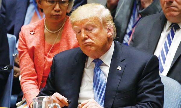 ترامب: أقف وراء إسرائيل مئة في المئة… وأدعم حل الدولتين