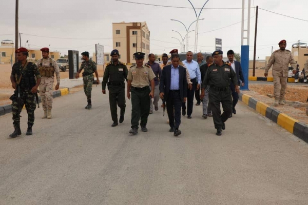 حضرموت.. تدشين المرحلة الثانية لمباني كلية الشرطة وعرض عسكري