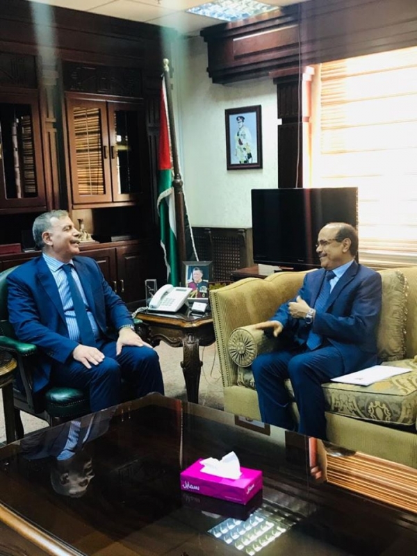 الأردن يؤكد استعداده لدعم اليمن في المجالات الطبية