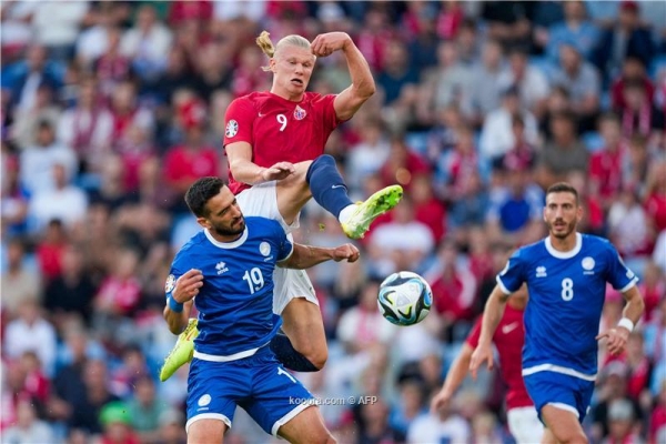 هالاند يقود النرويج لفوز ثمين على قبرص