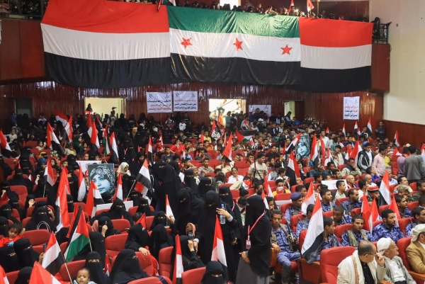 مجلس شباب الثورة يحتفي بثورة 11 فبراير في تعز ومأرب