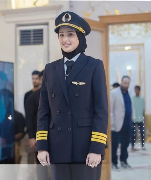 الكابتن مريم عبدالله ثاني طيّارة يمنية.. نموذج ملهم لكسر التحديات وتحقيق الأحلام في زمن الحرب