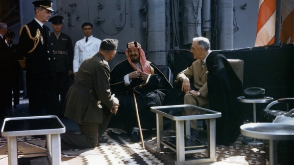 في السراء والضراء.. 8 عقود من زيارات الرؤساء الأميركيين إلى السعودية