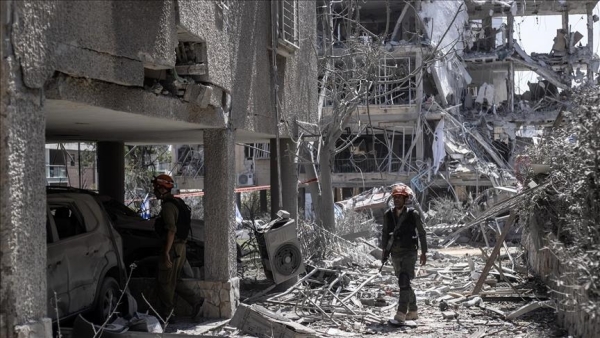 إسرائيل: 345 إجمالي المصابين جراء صواريخ إيران