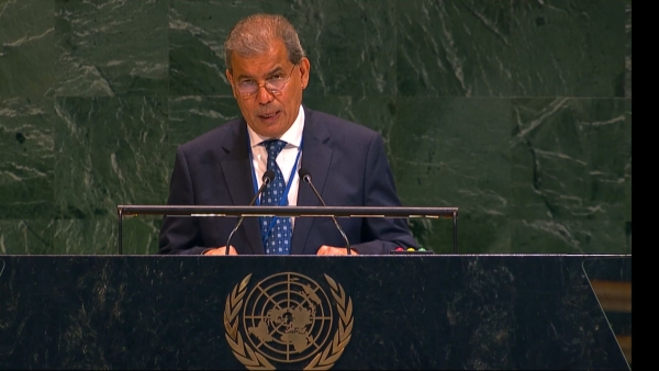 اليمن يطالب بإصلاح منظومة الأمم المتحدة ومجلس الأمن ويؤكد رفضه للإحتلال