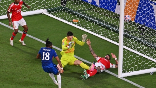 تشيلسي يقصي بنفيكا ويضرب موعدا مع بالميراس بدور الثمانية في كأس العالم للأندية