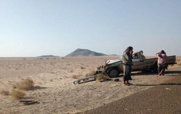 لحج.. وفاة وإصابة 12 جنديا في انقلاب مركبة عسكرية