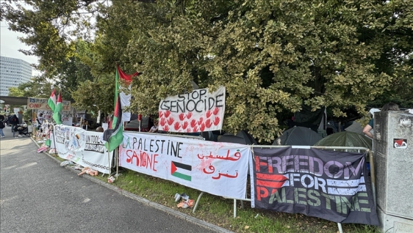 جنيف.. ناشطون مؤيدون لفلسطين يطالبون بحماية دولية لأسطول الصمود