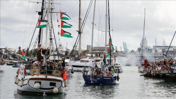 إعلام عبري: سفن بأسطول الصمود تقترب وإسرائيل تستعد لاعتراضها