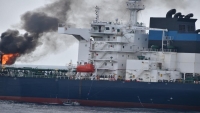 البحرية البريطانية تعلن عن حادث بحري جنوب غربي عدن