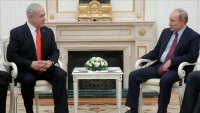 نتنياهو يبحث مع بوتين ملفي سوريا وإيران