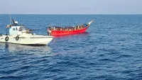 خفر السواحل اليمني يضبط 340 مهاجرا أفريقيا في خليج عدن