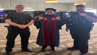 الطاهري ينال الدكتوراه في العدالة الجنائية من جامعة ليبرتي الأمريكية